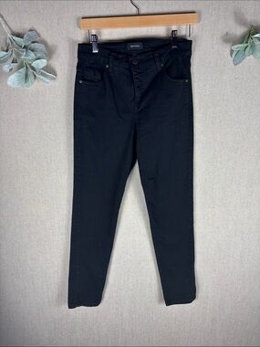 Karen Kane > Black High-Rise Skinny Jeans 6